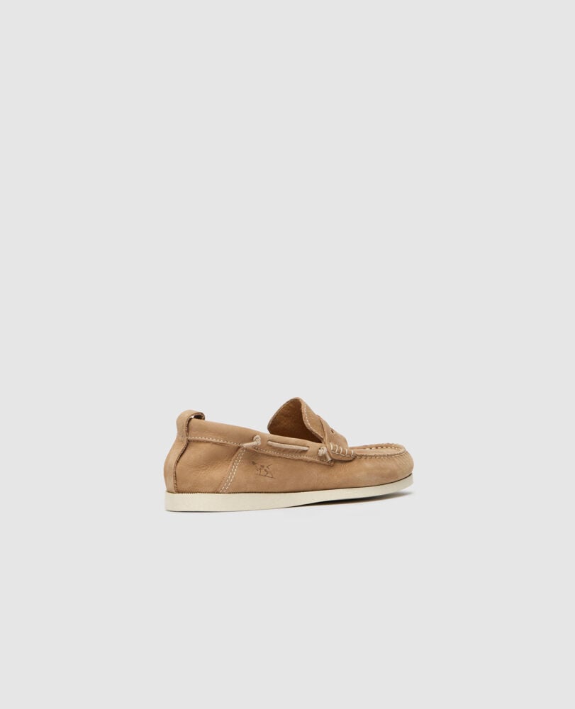 Victoria Loafer, TAN, Back