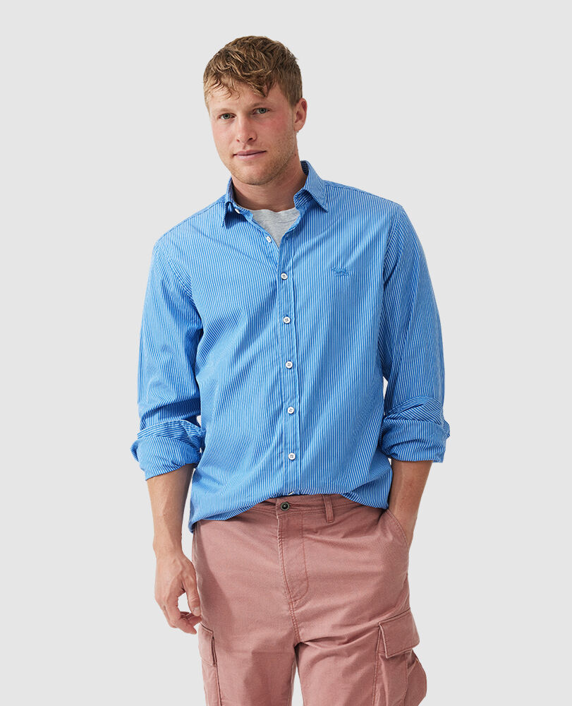 Balmoral Hill Shirt, OCEAN, Front
