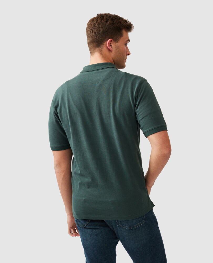 The Gunn Original Fit Polo, VINE, Flat Lay