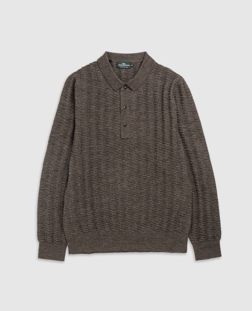 Walter Peak Knit, COAL, Flat Lay