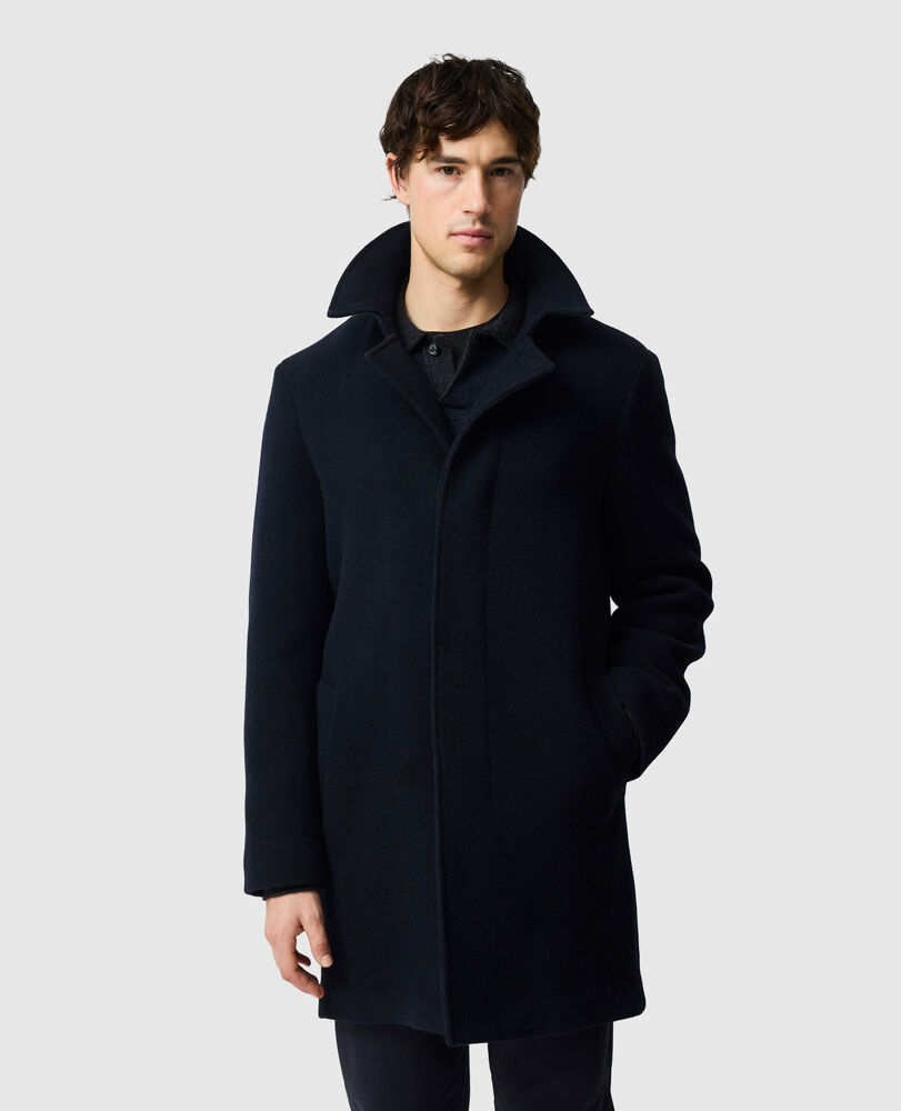 Murchison Coat, MIDNIGHT, Front