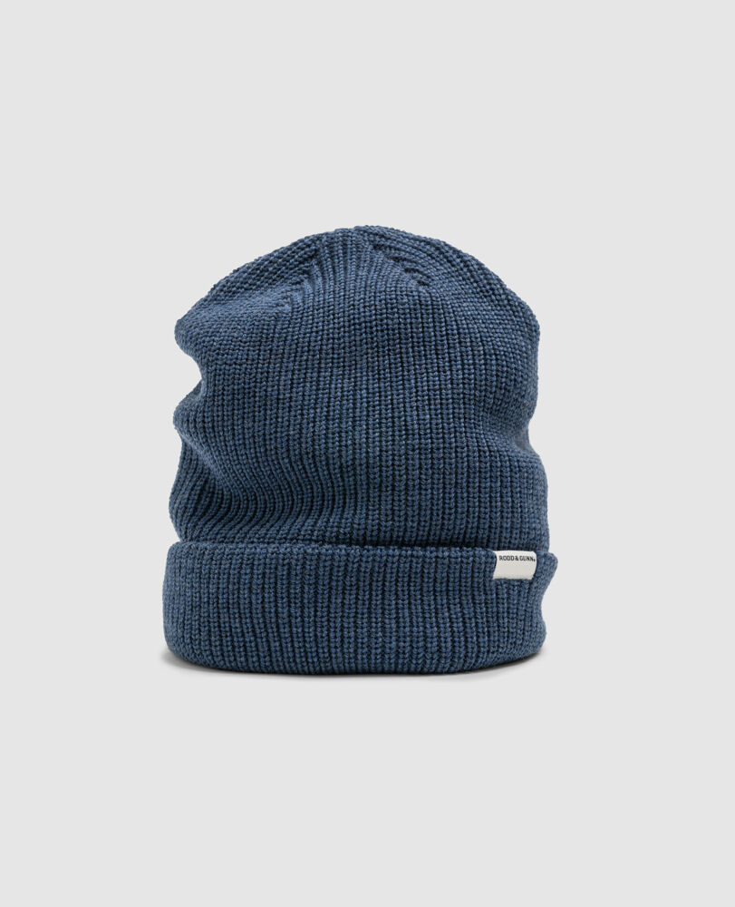 Gunn Beanie, DENIM, Front