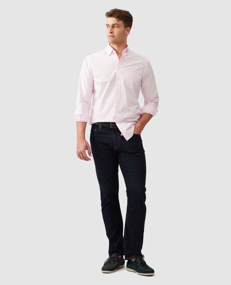 Hendrick Sports Fit Shirt, ROSEWATER