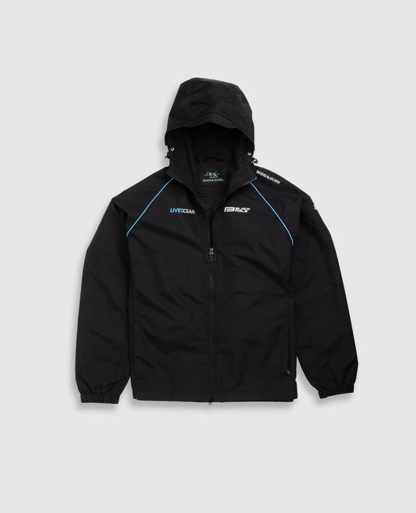 Cosair Bay Jacket, OBSIDIAN, Flat Lay