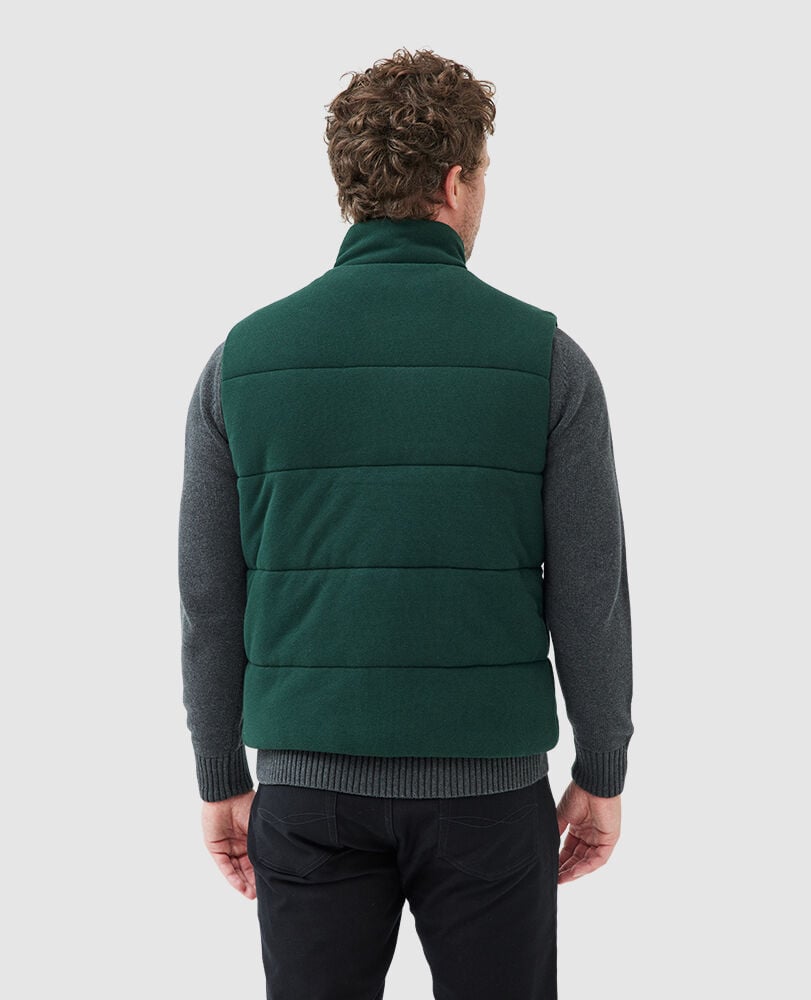 Lake Ferry Vest, FOREST, Back