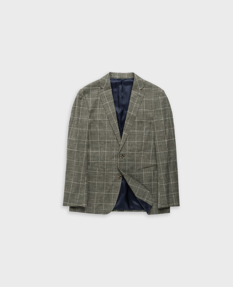 Karaka Point Sports Fit Jacket, KELP, Flat Lay