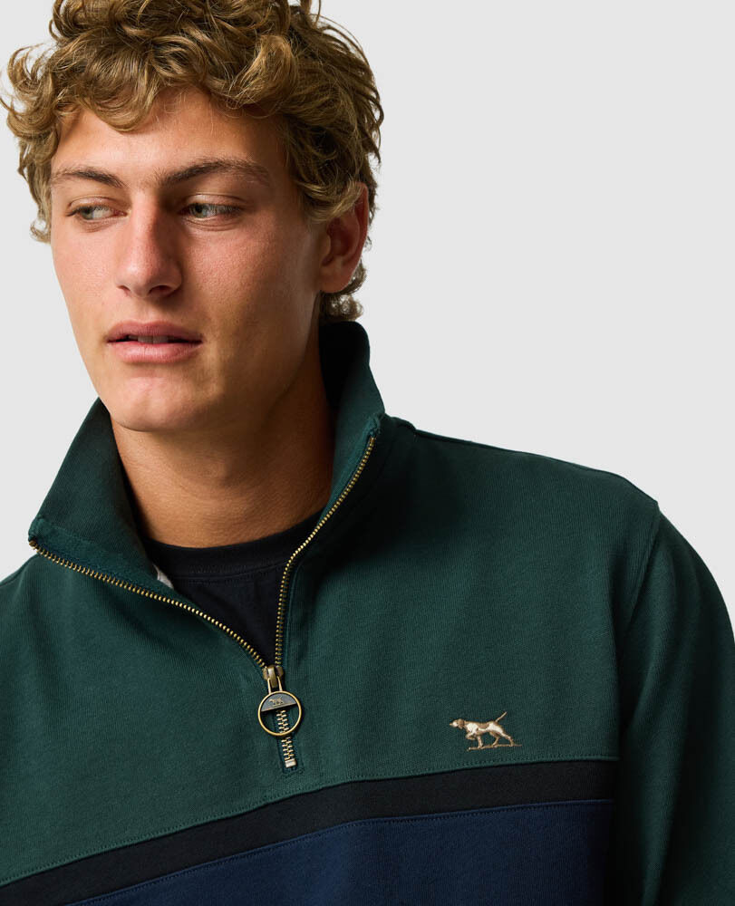 Chesterfield Sweat, FOREST, Detail 3