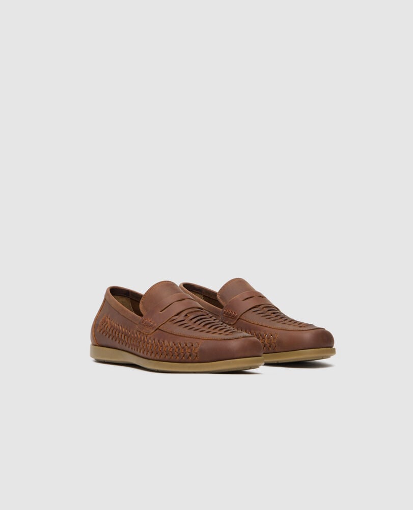 Gisborne Huarache Slip On, COFFEE