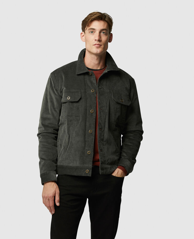 Netherby Jacket, PEAT, Front