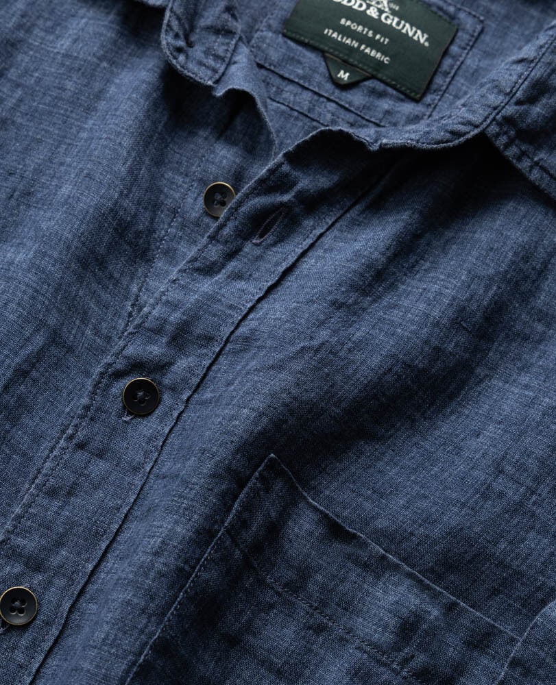 Chemise coupe sportive Palm Beach, MARINE, Detail 2