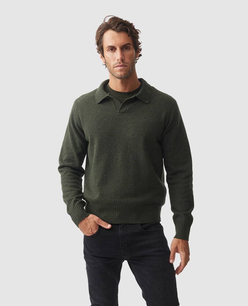 Kingswood Knit, THYME, Front