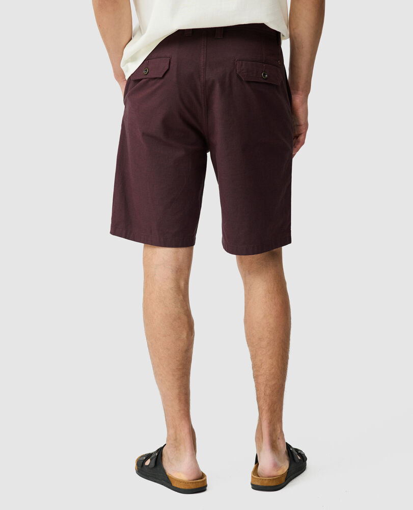 Die Gunn 9" Shorts, OCHSENBLUTROT, Back