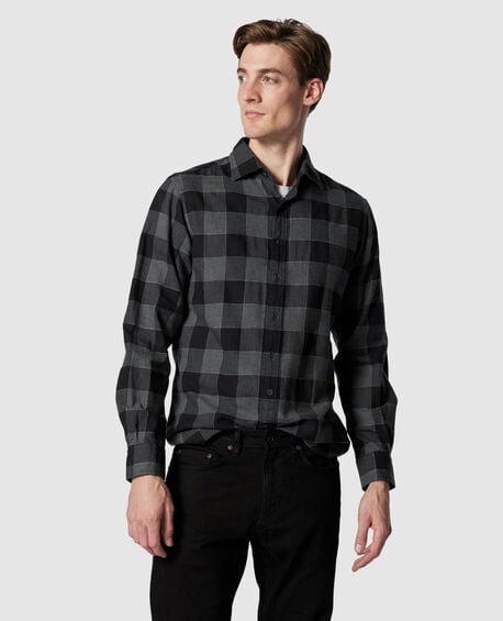 Riverstone Sports Fit Shirt, GRANITE