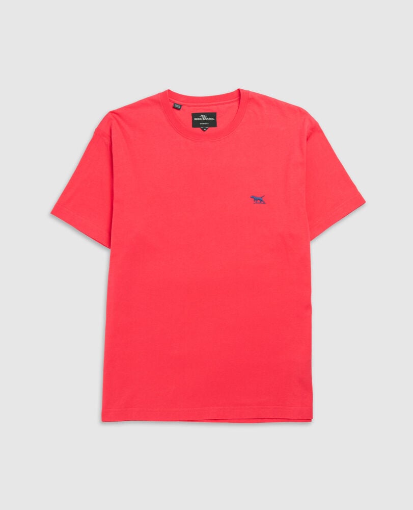 The Gunn T-Shirt , ELECTRIC PINK, Flat Lay