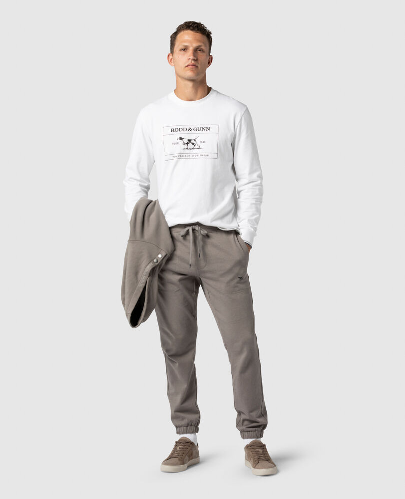 Hawtrey Terrace Track Pant, FAWN, Off Front