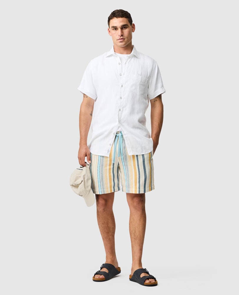 Lakeland Resort 7" Short, GOLD, Off Front