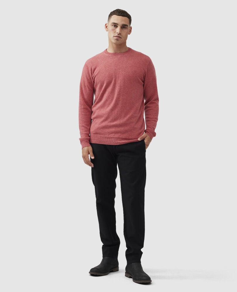 Queenstown Sweater, DUSTY ROSE, Off Front