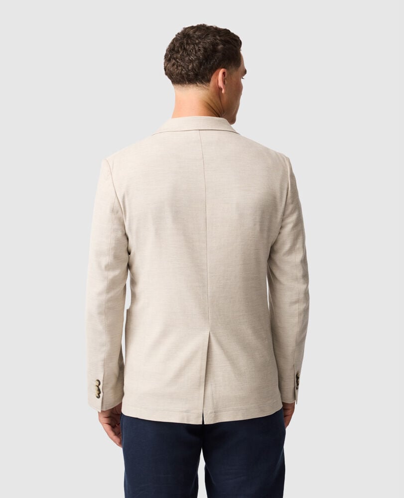 Chester Place Sports Fit Jacket, IVORY, Back