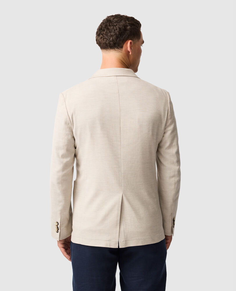 Chester Place Jacke mit sportlicher Passform, ELFENBEIN, Back