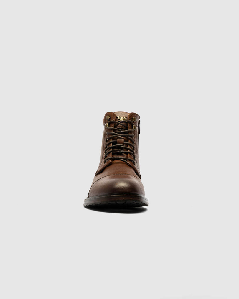 Glenorchy 1946 Military Boot, COGNAC, Detail 2