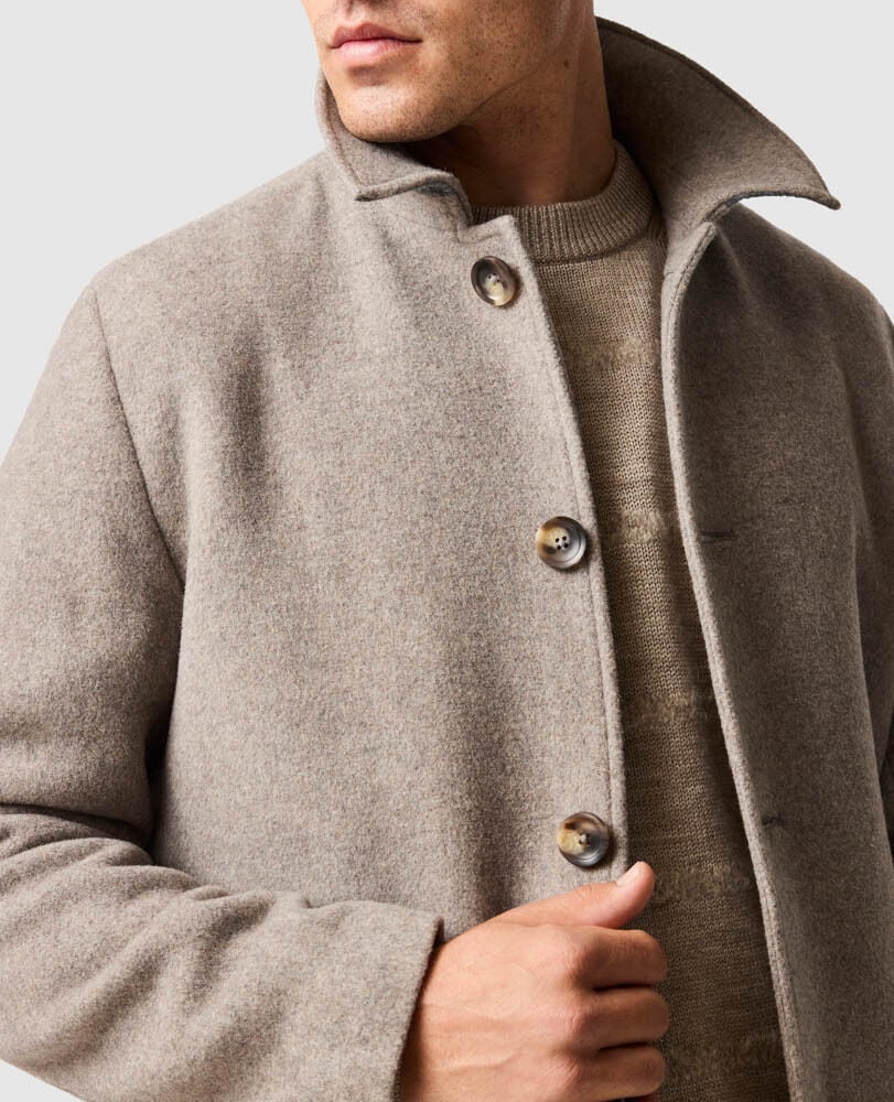 Fitchett Coat, NATUREL, Flat Lay