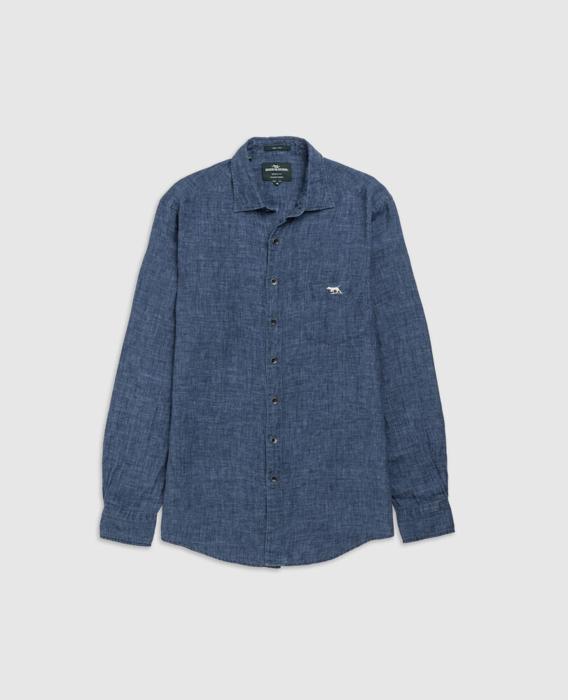 Coromandel 2 Sports Fit Shirt, MARINE, Flat Lay