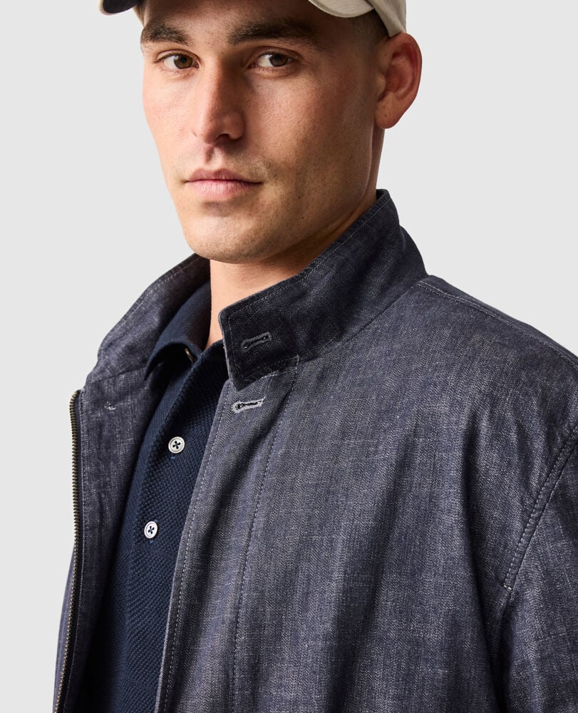Monaghan Jacket, INDIGO, Detail 3
