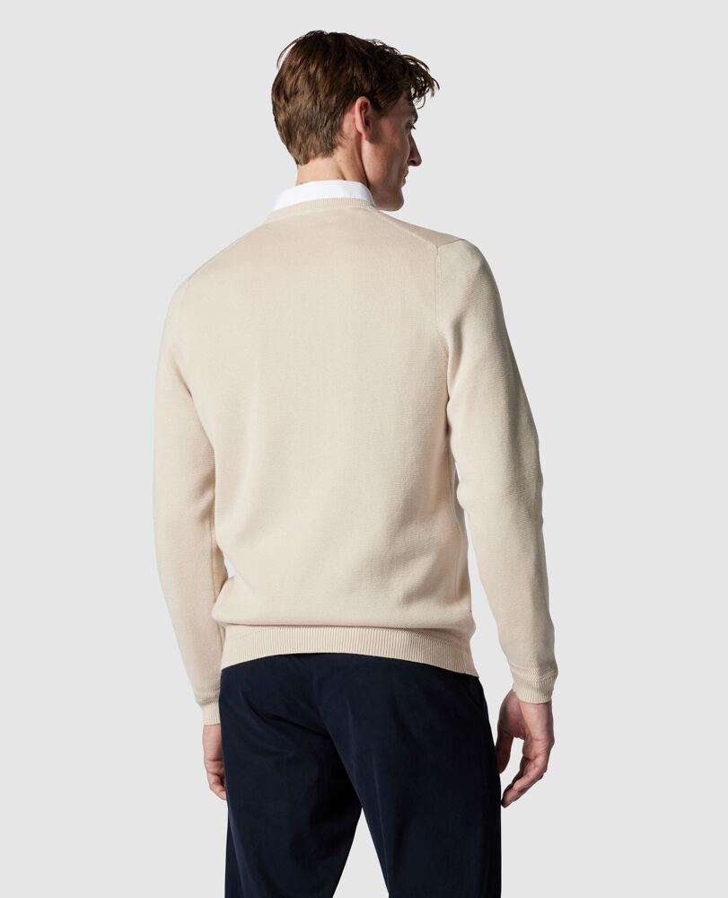 Kelvin Grove Knit, ECRU, Flat Lay