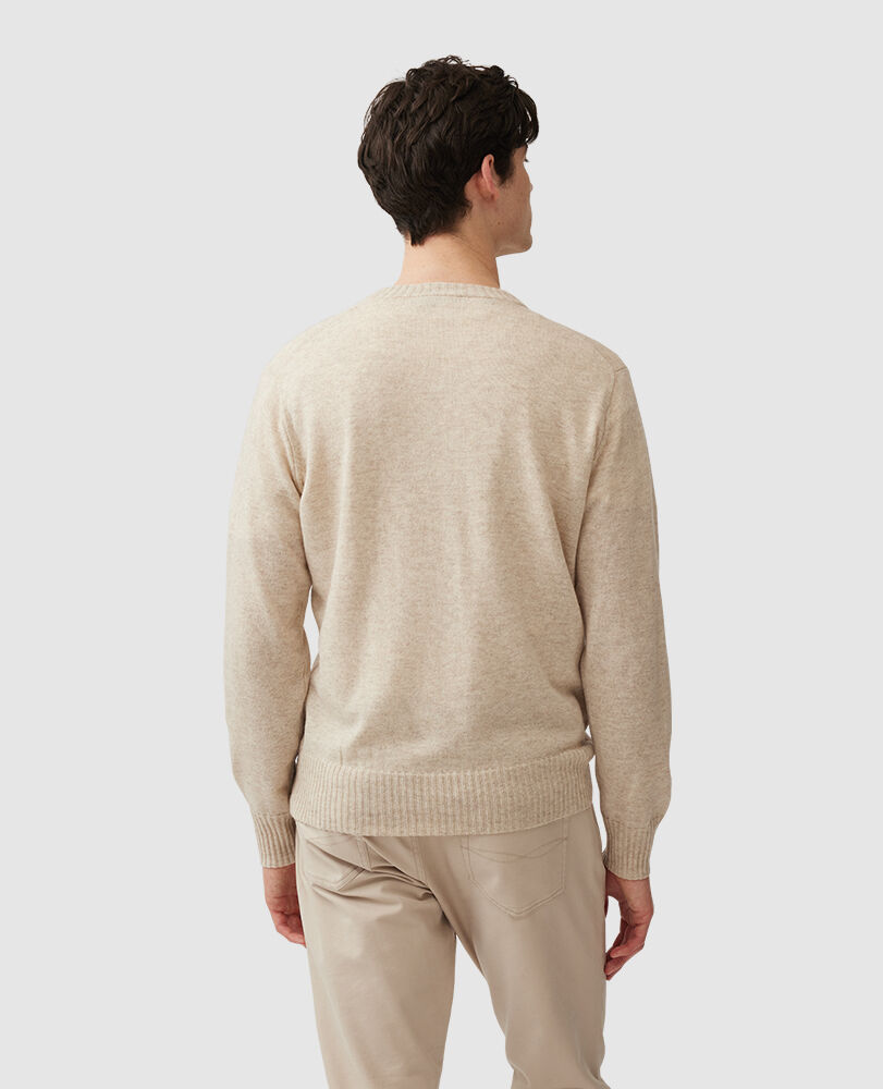 Christchurch Knit, CAMEL, Back