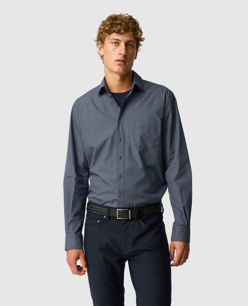 Masson Creek Shirt, INK, Front