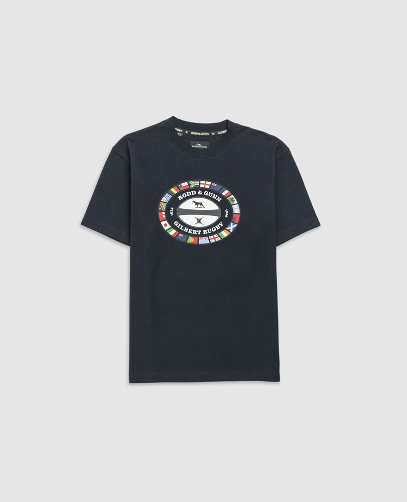 T-Shirt Victoria Square , MITTERNACHT, Flat Lay