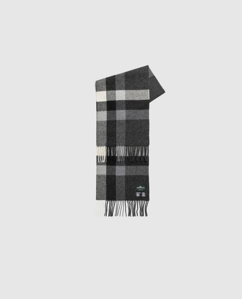 Jervois Road Scarf, NERO, Front