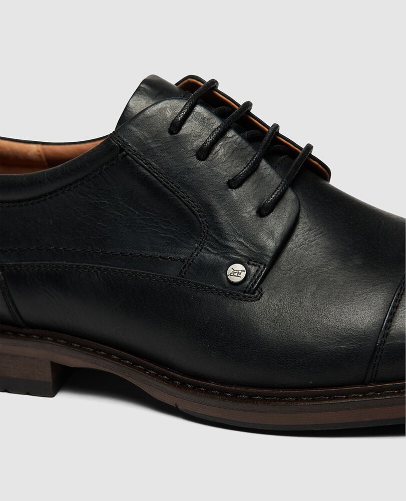 Darfield Derby Shoe, ONYX WASH, Detail 3