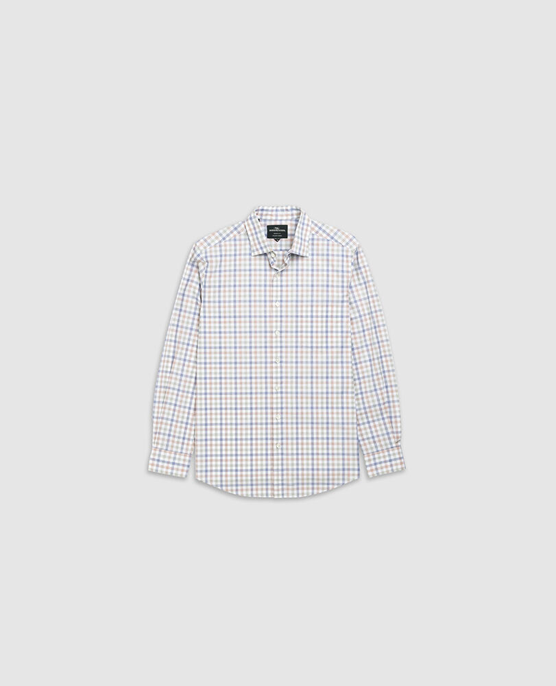 Bankhouse Sports Fit Shirt, SNOW, Flat Lay