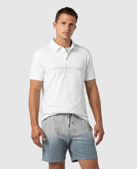 Cirrus Sports Fit Garment Dyed Polo, SNOW