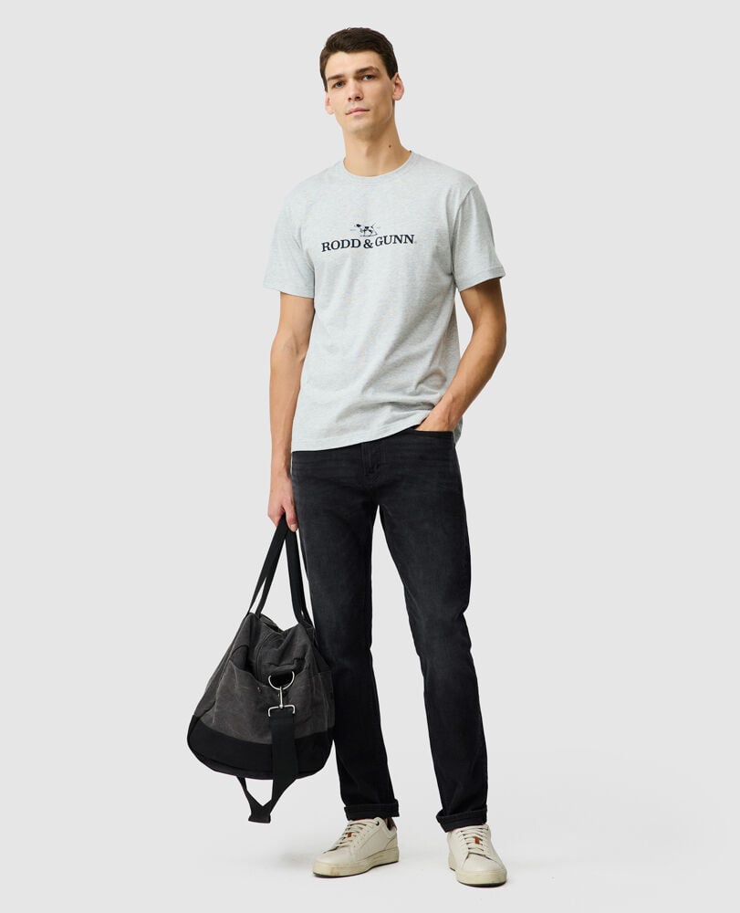 The Logo Tee 2.0, ASH, Off Front