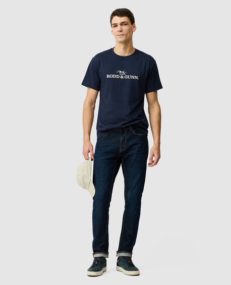 The Logo Sports Fit Tee 2.0, MIDNIGHT