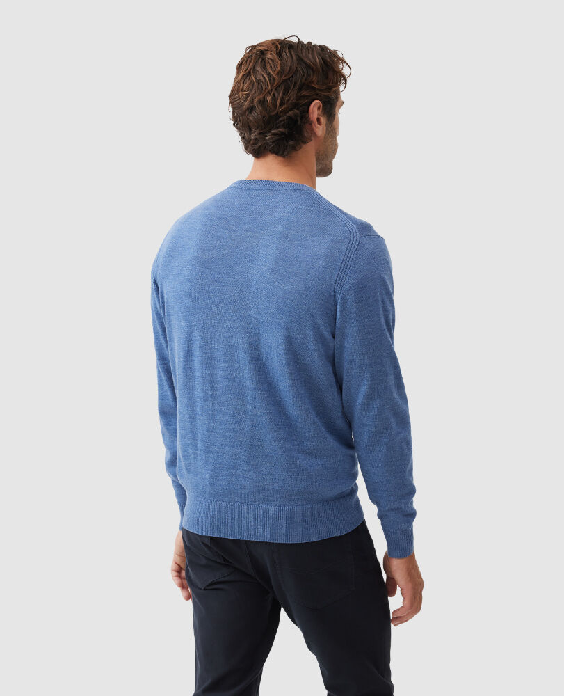 Ferndale Knit, OCEAN, Back