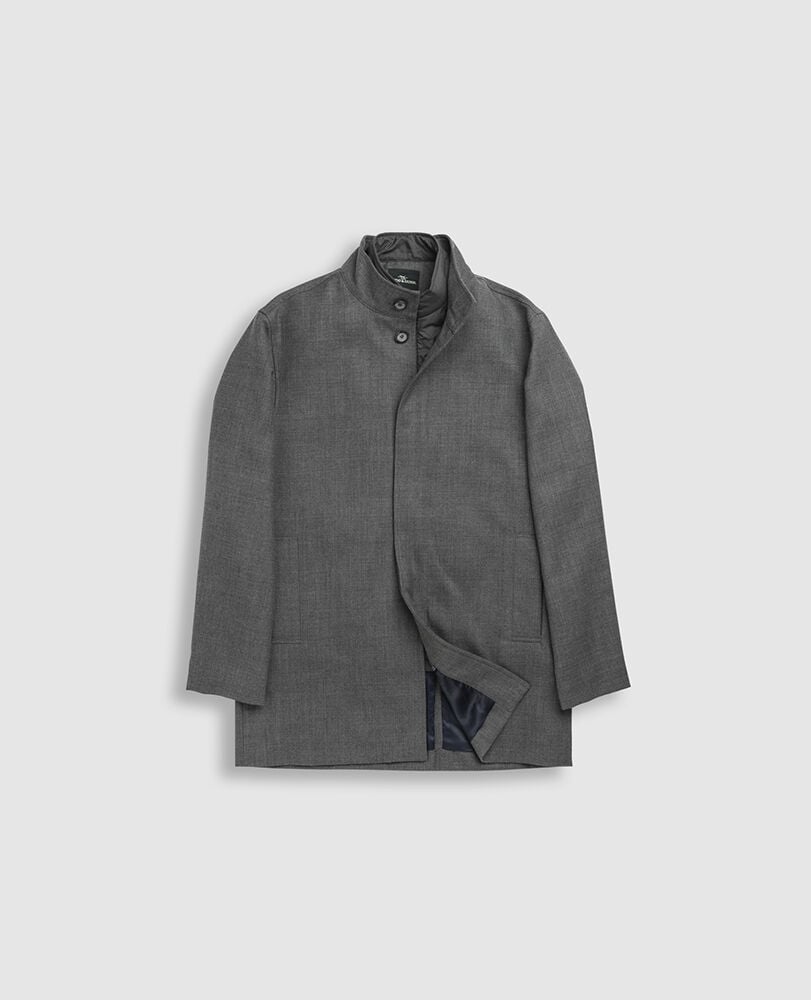 Mackford Coat, ASH, Back