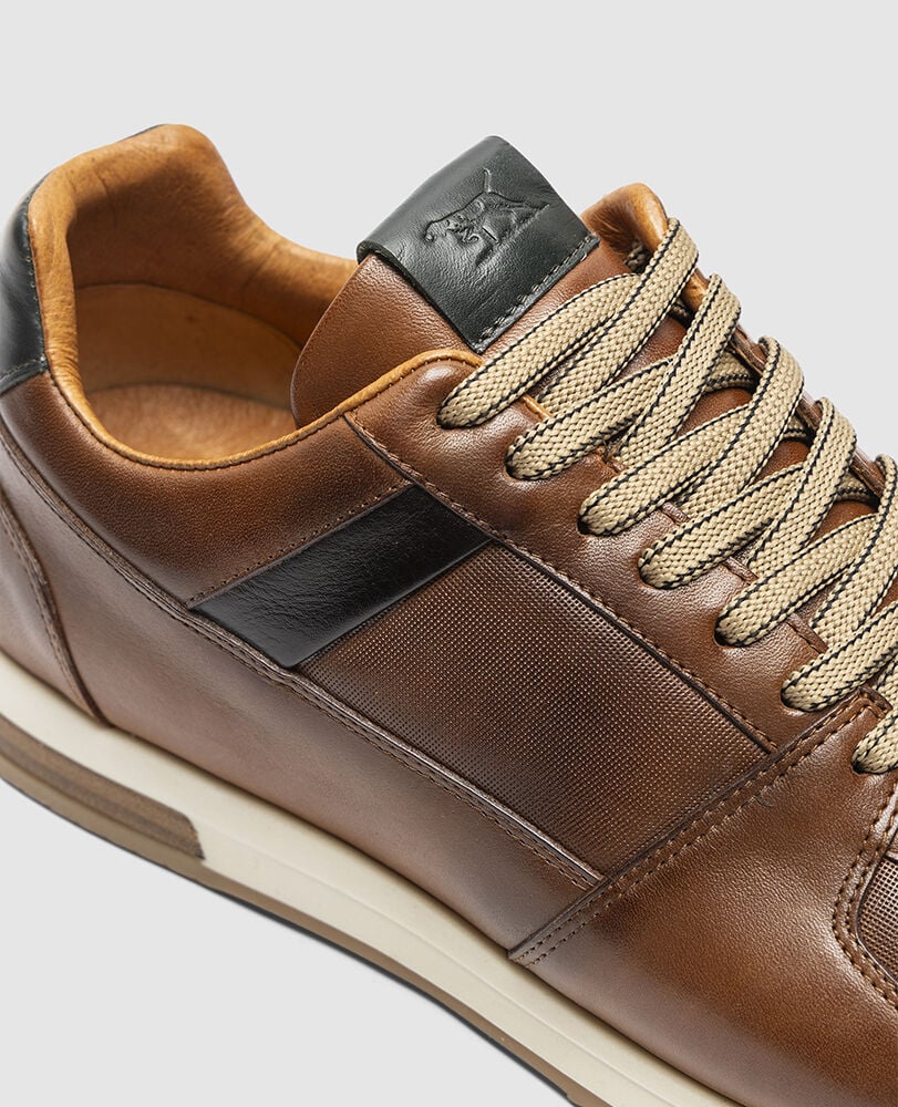 Plimmerton Sneaker, COGNAC, Detail 3