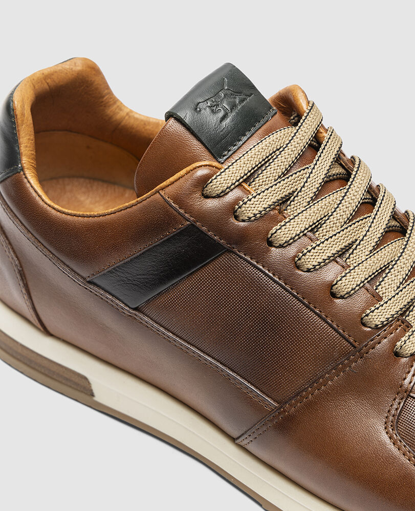 Plimmerton Sneaker, COGNAC, Detail 3
