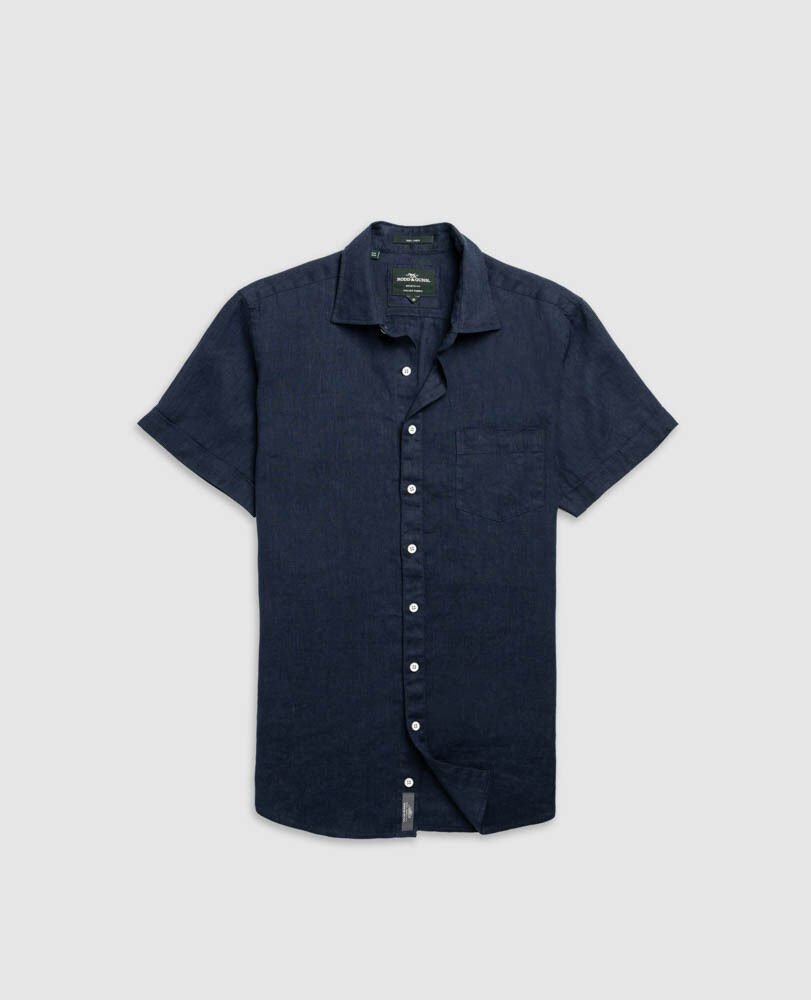 Palm Beach Sports Fit Shirt, ECLIPSE, Flat Lay