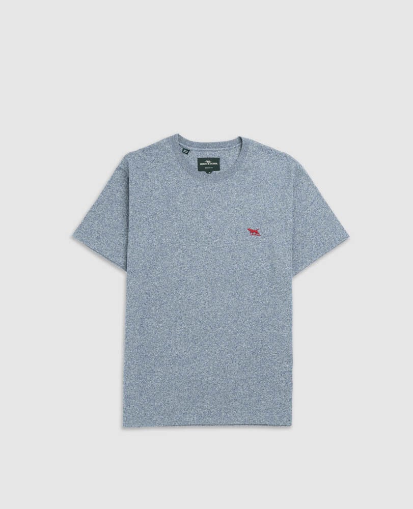 The Gunn T-Shirt , DENIM, Flat Lay