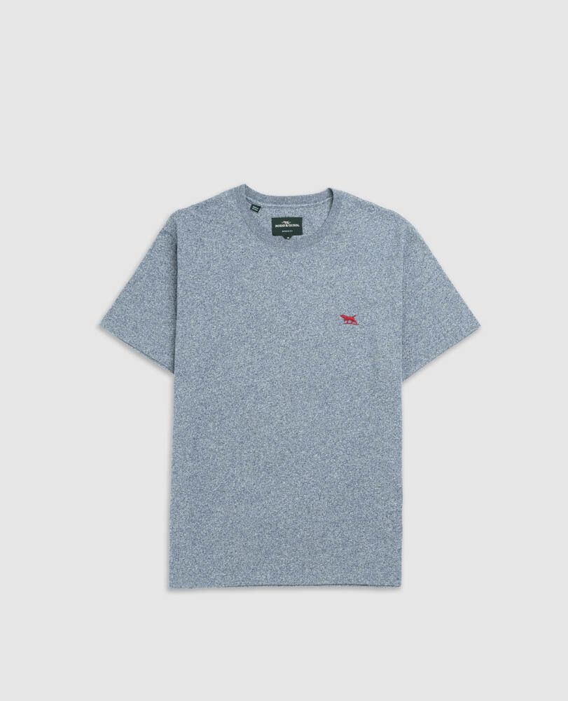 The Gunn T-Shirt , DENIM, Flat Lay