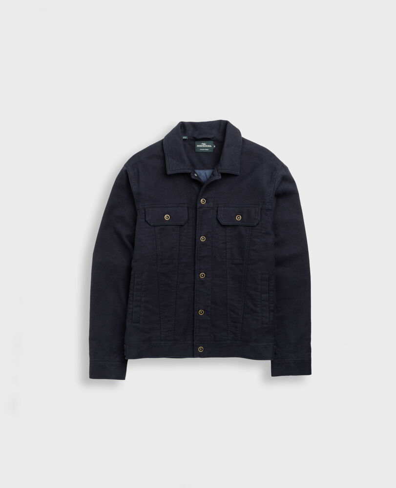 Greenbay Jacket, NAVY, Flat Lay