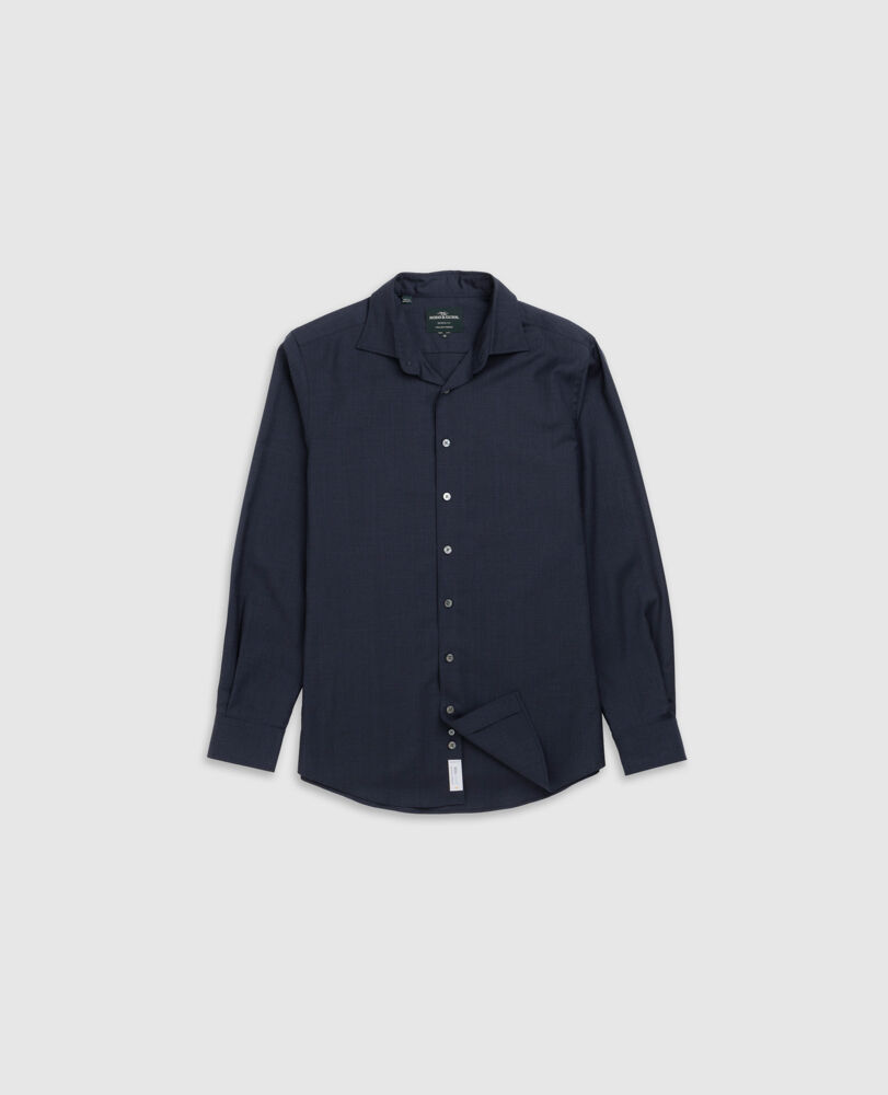 Esk Valley Sports Fit Shirt, ECLIPSE, Flat Lay