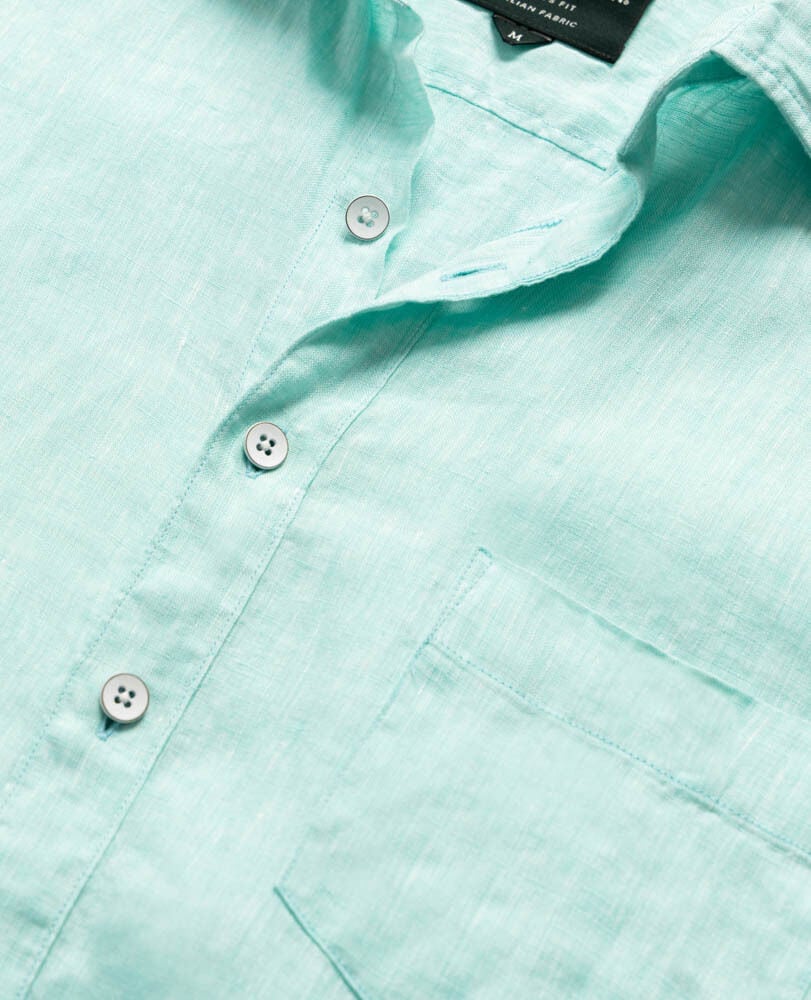 Coromandel Sports Fit Shirt, MINT, Detail 2