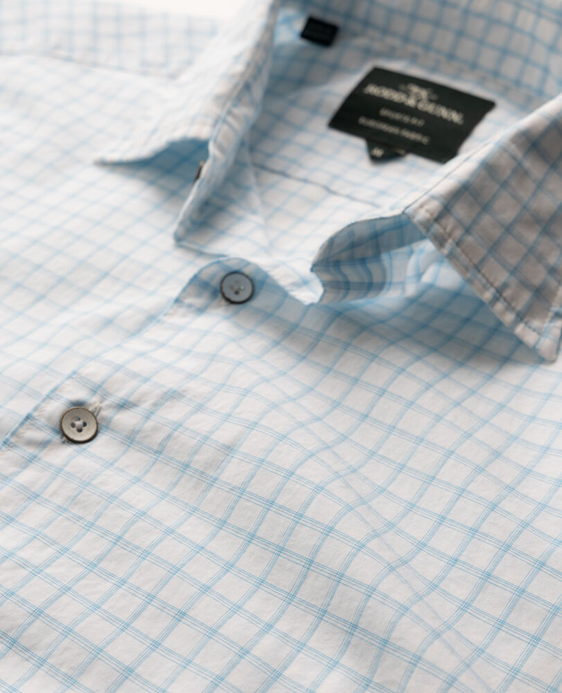 Ashmore Place Sports Fit Shirt, SKY, Detail 2