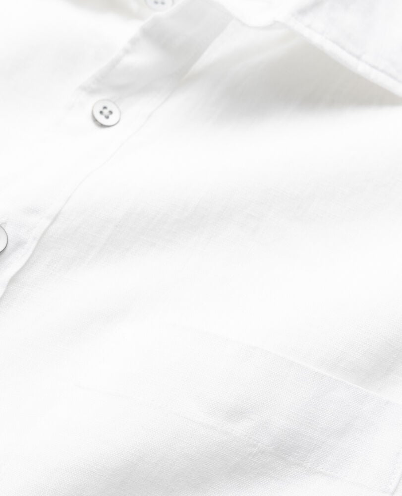 Ellerslie Sports Fit Shirt, SNOW, Detail 3