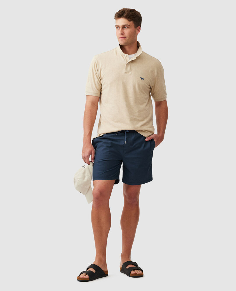 The Gunn Original Fit Polo, HAFER, Off Front